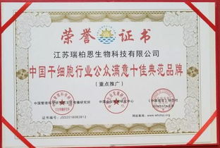 熱烈祝賀江蘇瑞柏恩生物科技榮獲三項(xiàng)大獎，引領(lǐng)生物技術(shù)推廣服務(wù)新篇章